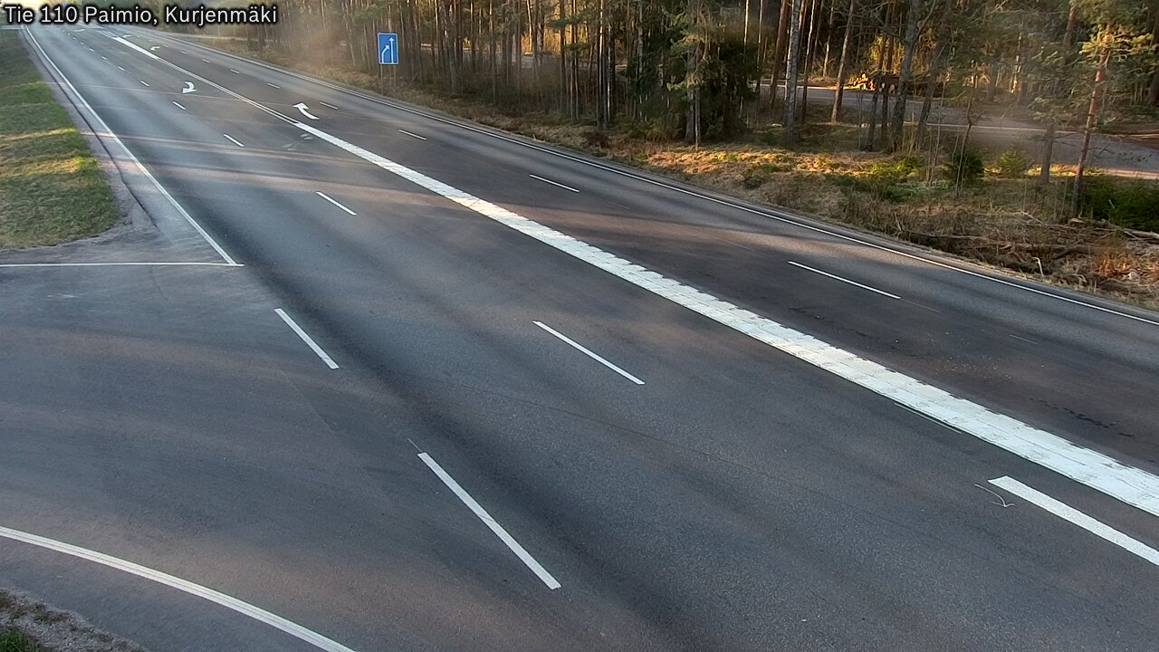 Kelikamerat Kuva Tie 110 Paimio, Kurjenmäki, Paimio, Varsinais-Suomi