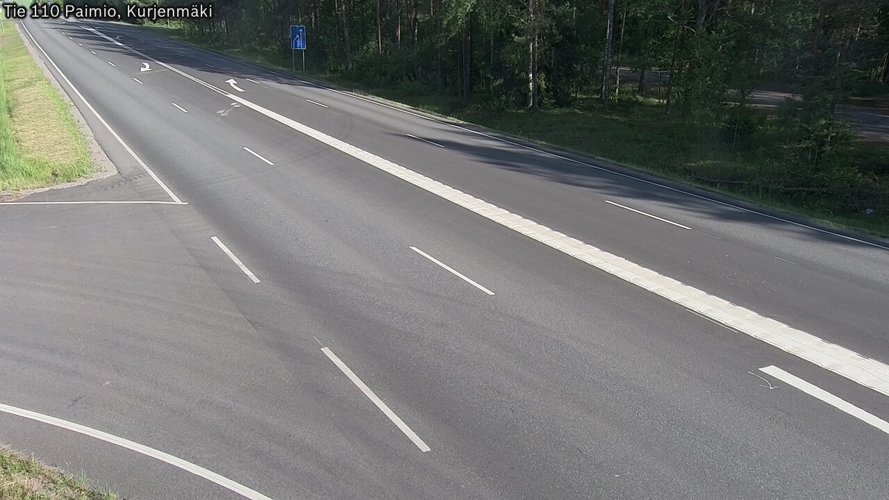 Kelikamerat Kuva Tie 110 Paimio, Kurjenmäki, Paimio, Varsinais-Suomi
