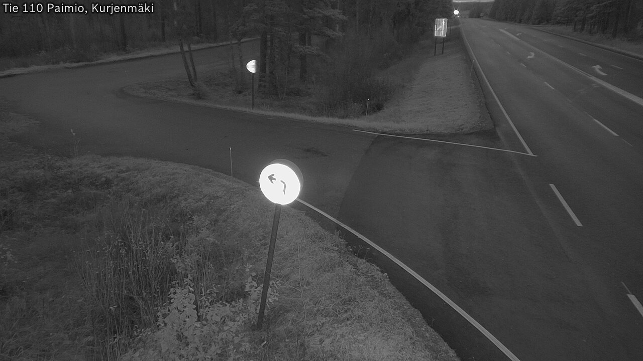 Kelikamerat Kuva Tie 110 Paimio, Kurjenmäki, Paimio, Varsinais-Suomi