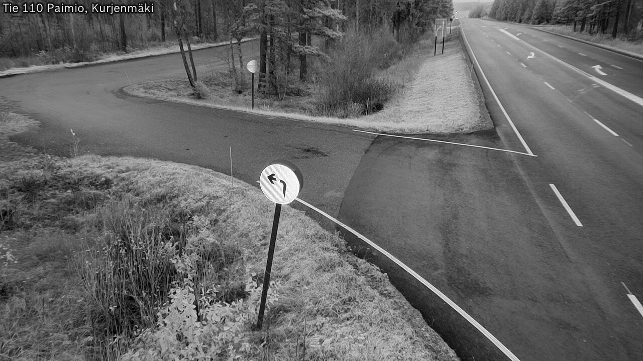 Kelikamerat Kuva Tie 110 Paimio, Kurjenmäki, Paimio, Varsinais-Suomi