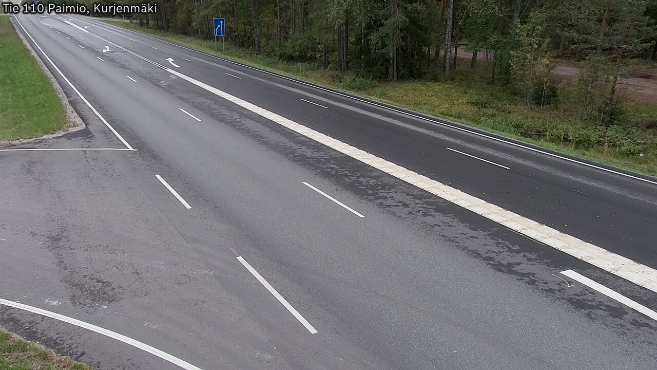 Kelikamerat Kuva Tie 110 Paimio, Kurjenmäki, Paimio, Varsinais-Suomi