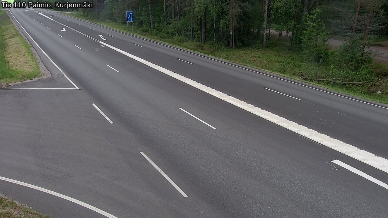 Kelikamerat Kuva Tie 110 Paimio, Kurjenmäki, Paimio, Varsinais-Suomi