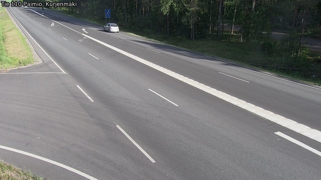 Kelikamerat Kuva Tie 110 Paimio, Kurjenmäki, Paimio, Varsinais-Suomi