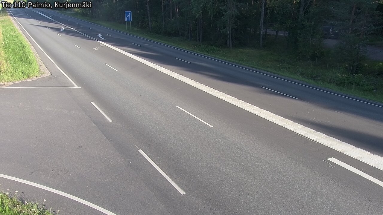 Kelikamerat Kuva Tie 110 Paimio, Kurjenmäki, Paimio, Varsinais-Suomi