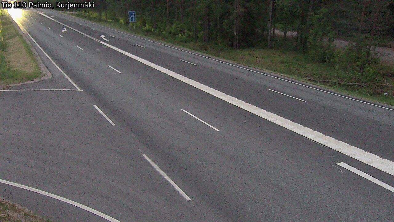 Kelikamerat Kuva Tie 110 Paimio, Kurjenmäki, Paimio, Varsinais-Suomi