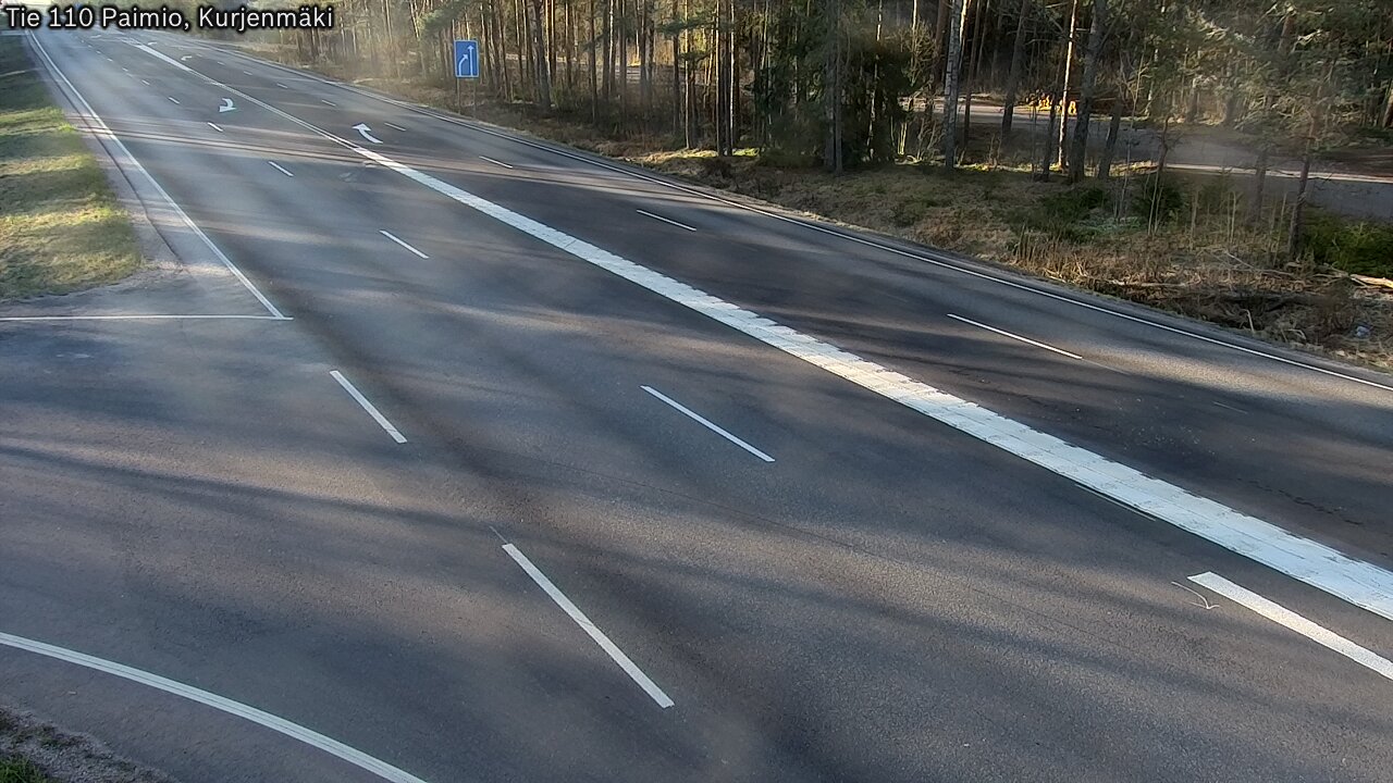Kelikamerat Kuva Tie 110 Paimio, Kurjenmäki, Paimio, Varsinais-Suomi