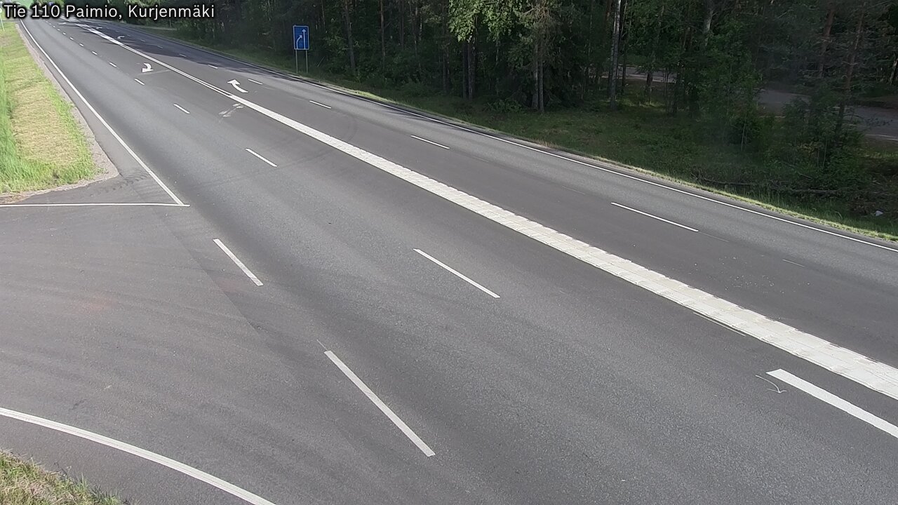 Kelikamerat Kuva Tie 110 Paimio, Kurjenmäki, Paimio, Varsinais-Suomi