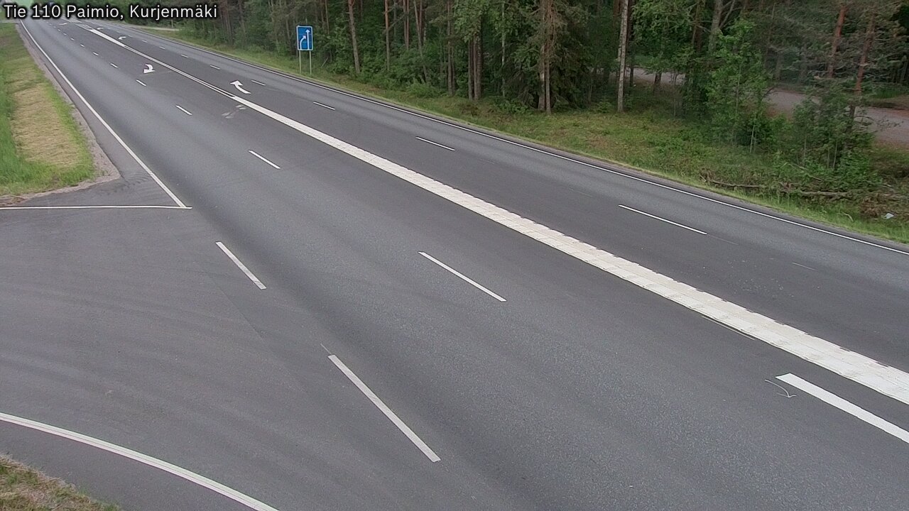 Kelikamerat Kuva Tie 110 Paimio, Kurjenmäki, Paimio, Varsinais-Suomi
