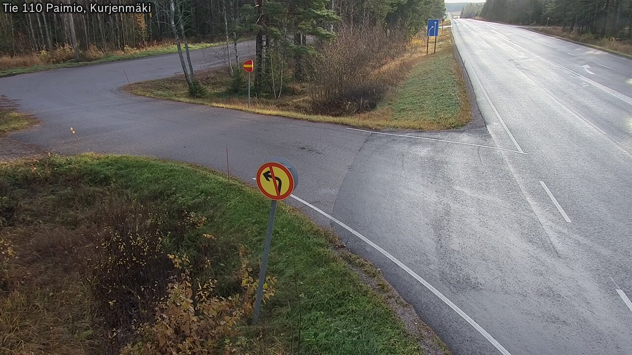 Kelikamerat Kuva Tie 110 Paimio, Kurjenmäki, Paimio, Varsinais-Suomi