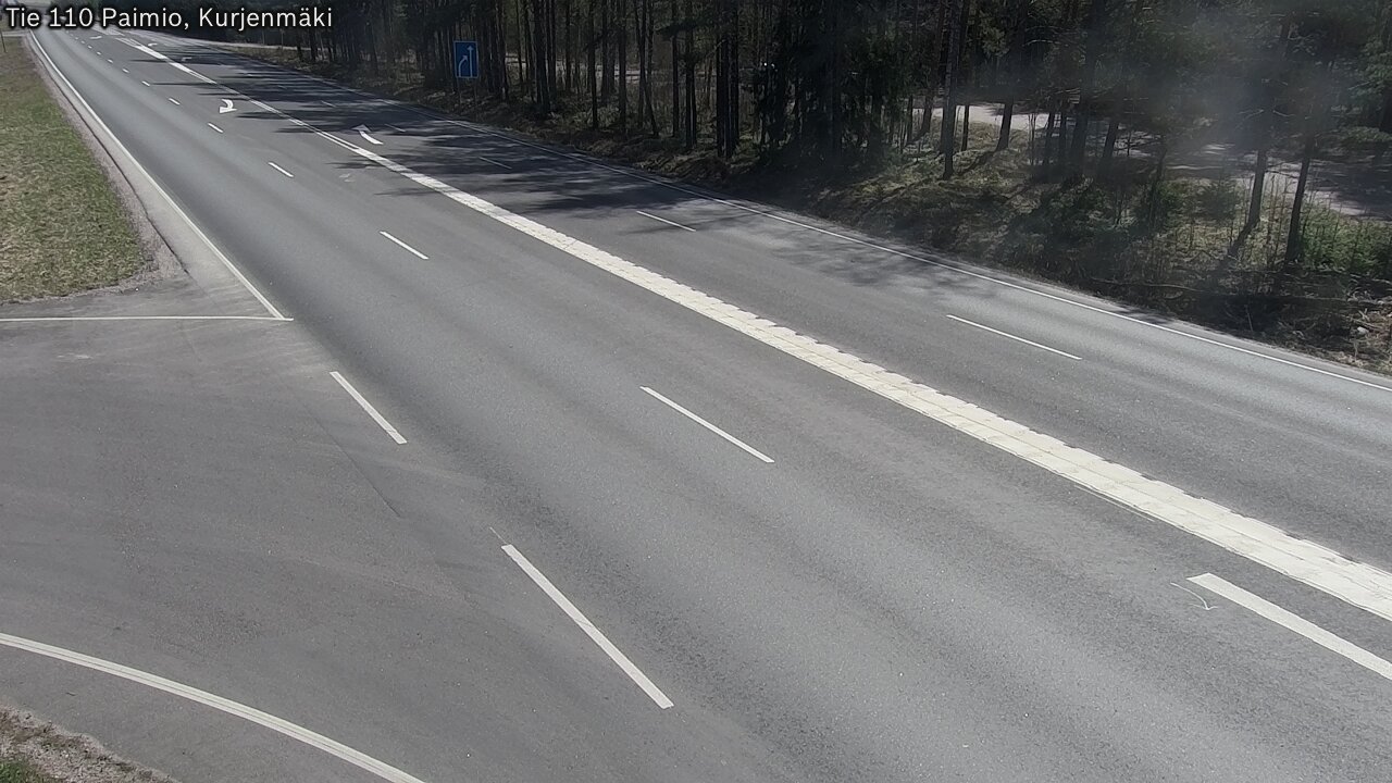 Kelikamerat Kuva Tie 110 Paimio, Kurjenmäki, Paimio, Varsinais-Suomi