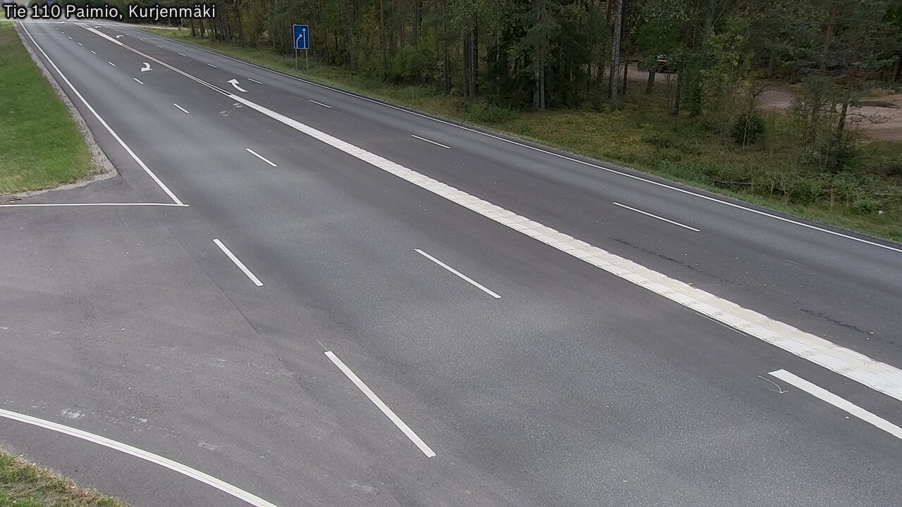 Kelikamerat Kuva Tie 110 Paimio, Kurjenmäki, Paimio, Varsinais-Suomi