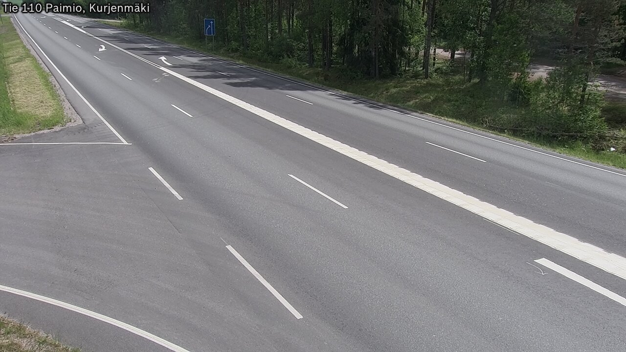 Kelikamerat Kuva Tie 110 Paimio, Kurjenmäki, Paimio, Varsinais-Suomi