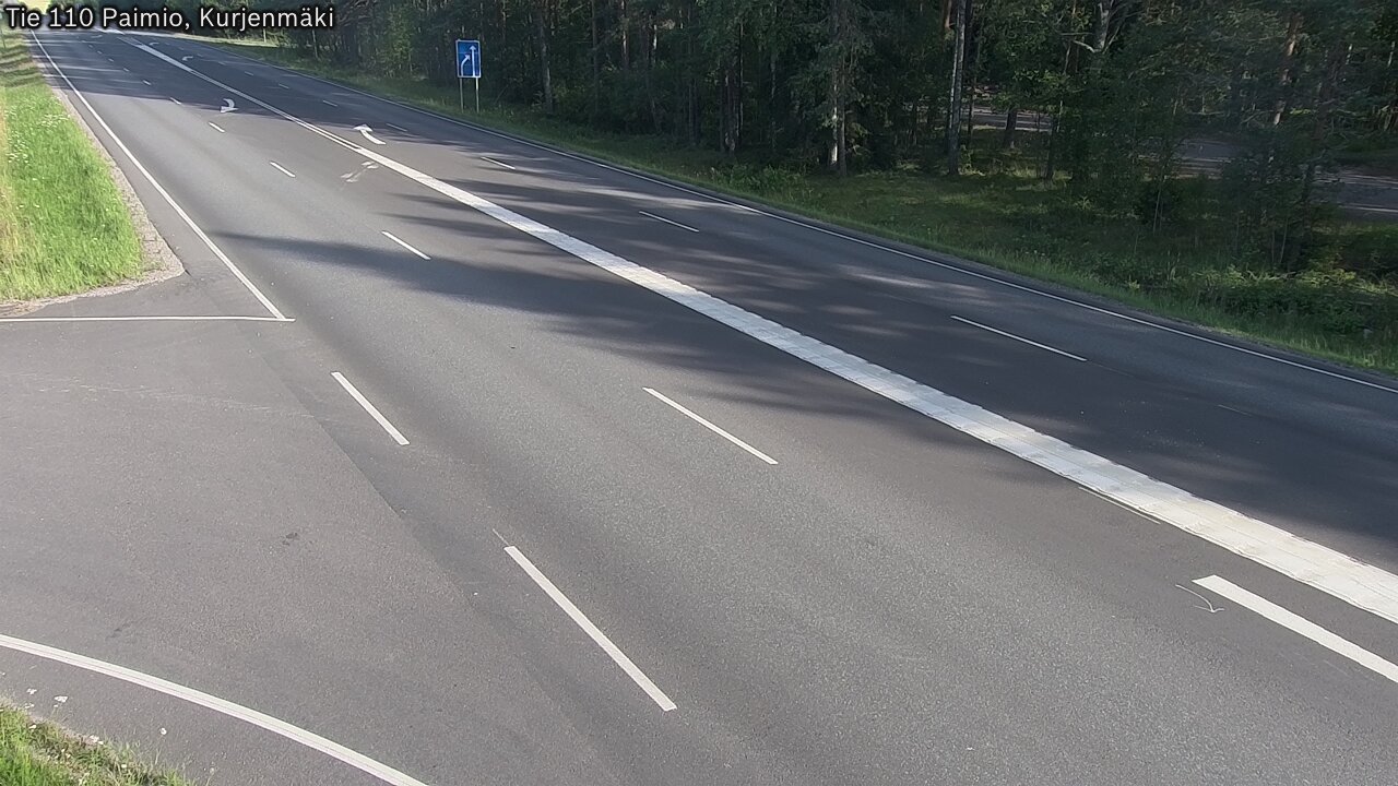 Kelikamerat Kuva Tie 110 Paimio, Kurjenmäki, Paimio, Varsinais-Suomi