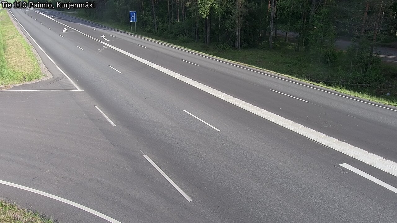 Kelikamerat Kuva Tie 110 Paimio, Kurjenmäki, Paimio, Varsinais-Suomi