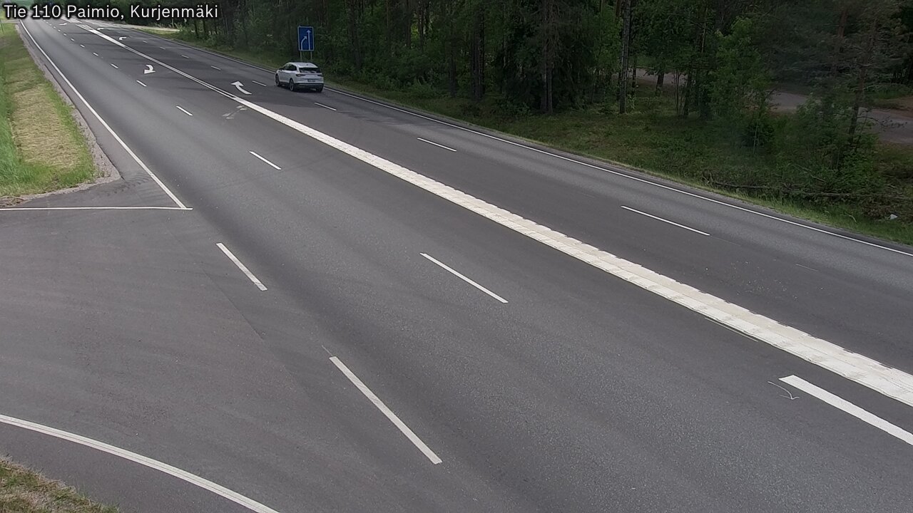 Kelikamerat Kuva Tie 110 Paimio, Kurjenmäki, Paimio, Varsinais-Suomi
