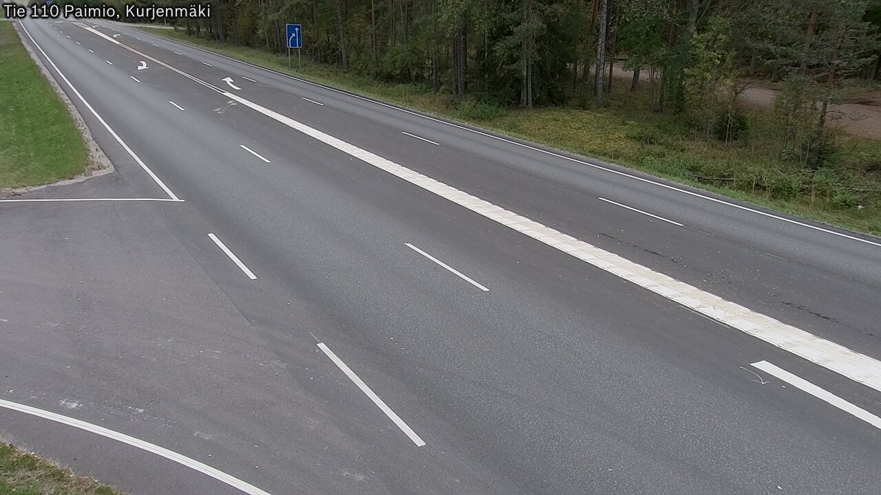 Kelikamerat Kuva Tie 110 Paimio, Kurjenmäki, Paimio, Varsinais-Suomi