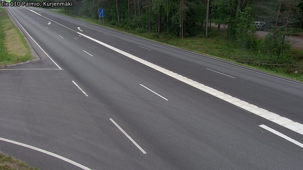 Kelikamerat Kuva Tie 110 Paimio, Kurjenmäki, Paimio, Varsinais-Suomi