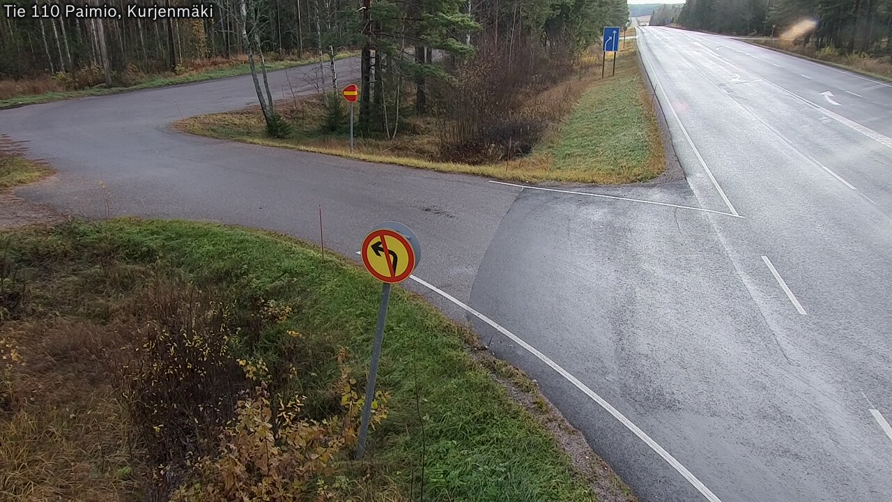 Kelikamerat Kuva Tie 110 Paimio, Kurjenmäki, Paimio, Varsinais-Suomi