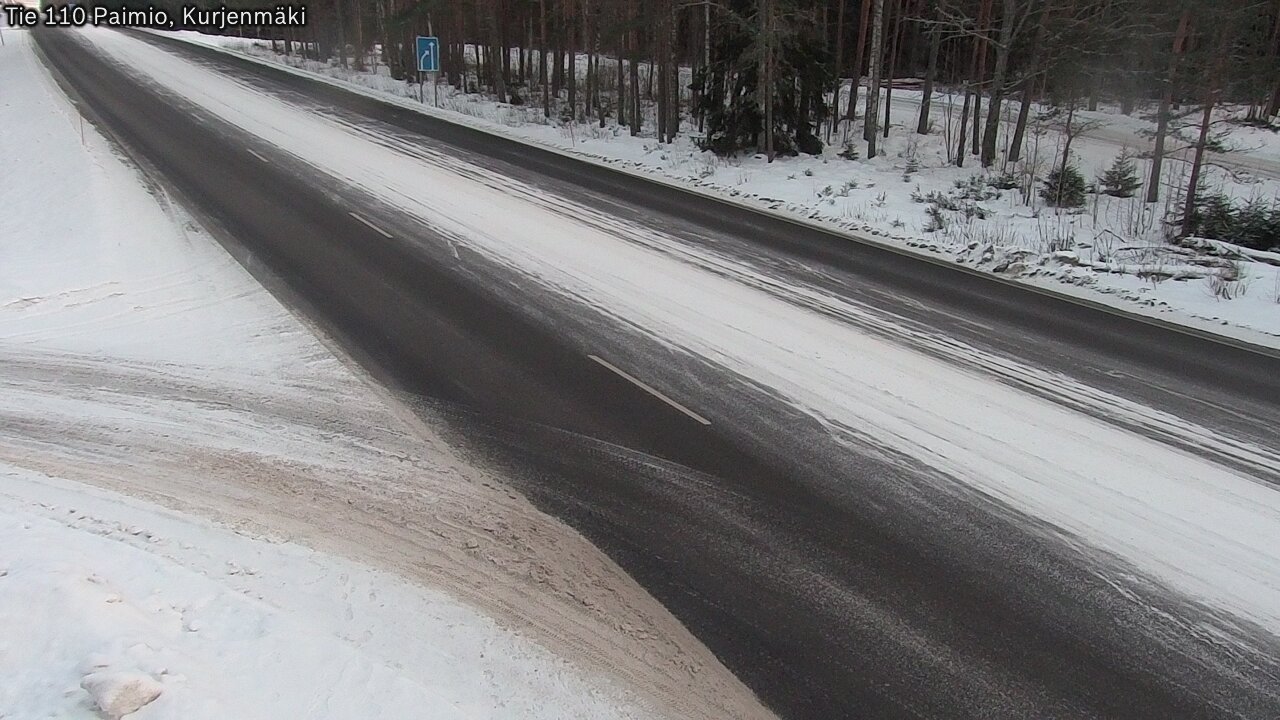 Kelikamerat Kuva Tie 110 Paimio, Kurjenmäki, Paimio, Varsinais-Suomi