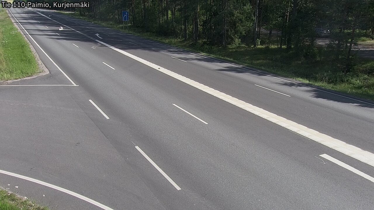 Kelikamerat Kuva Tie 110 Paimio, Kurjenmäki, Paimio, Varsinais-Suomi