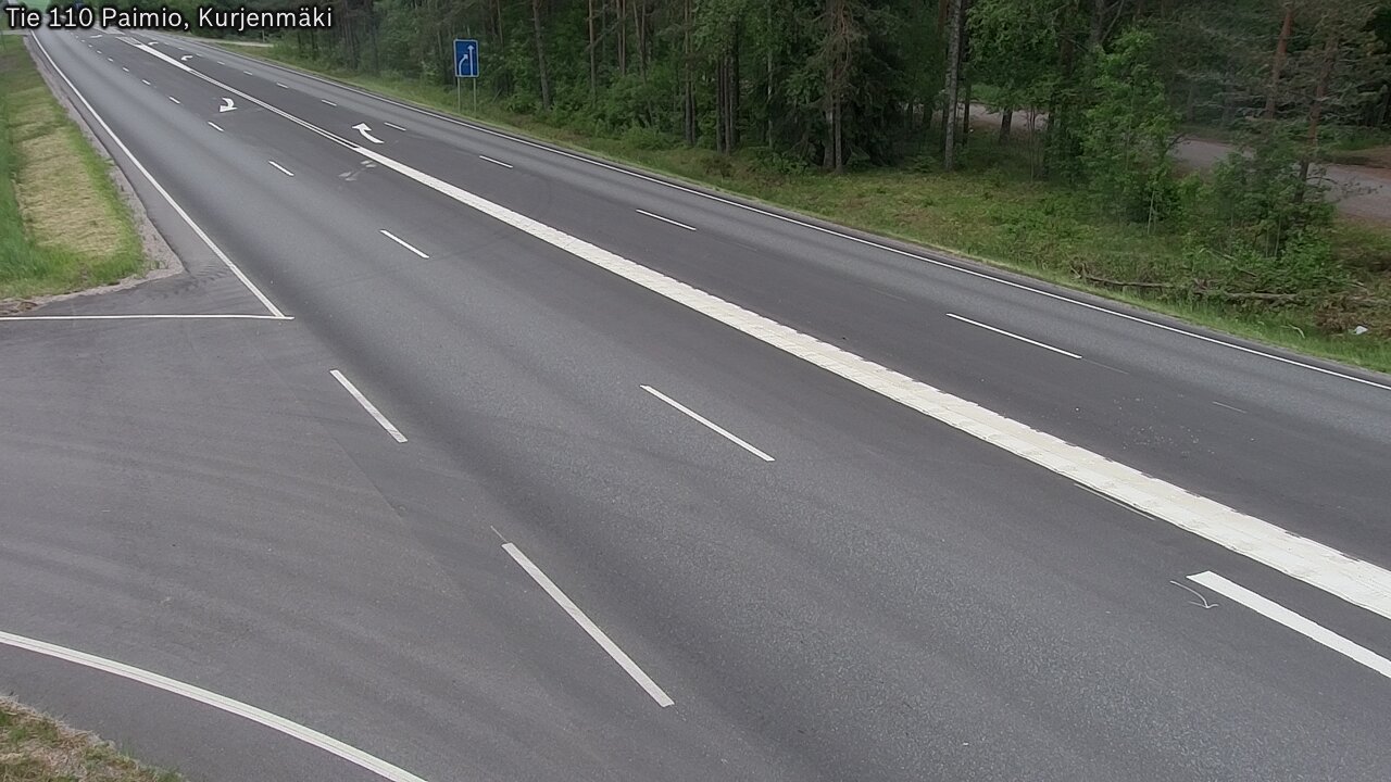 Kelikamerat Kuva Tie 110 Paimio, Kurjenmäki, Paimio, Varsinais-Suomi