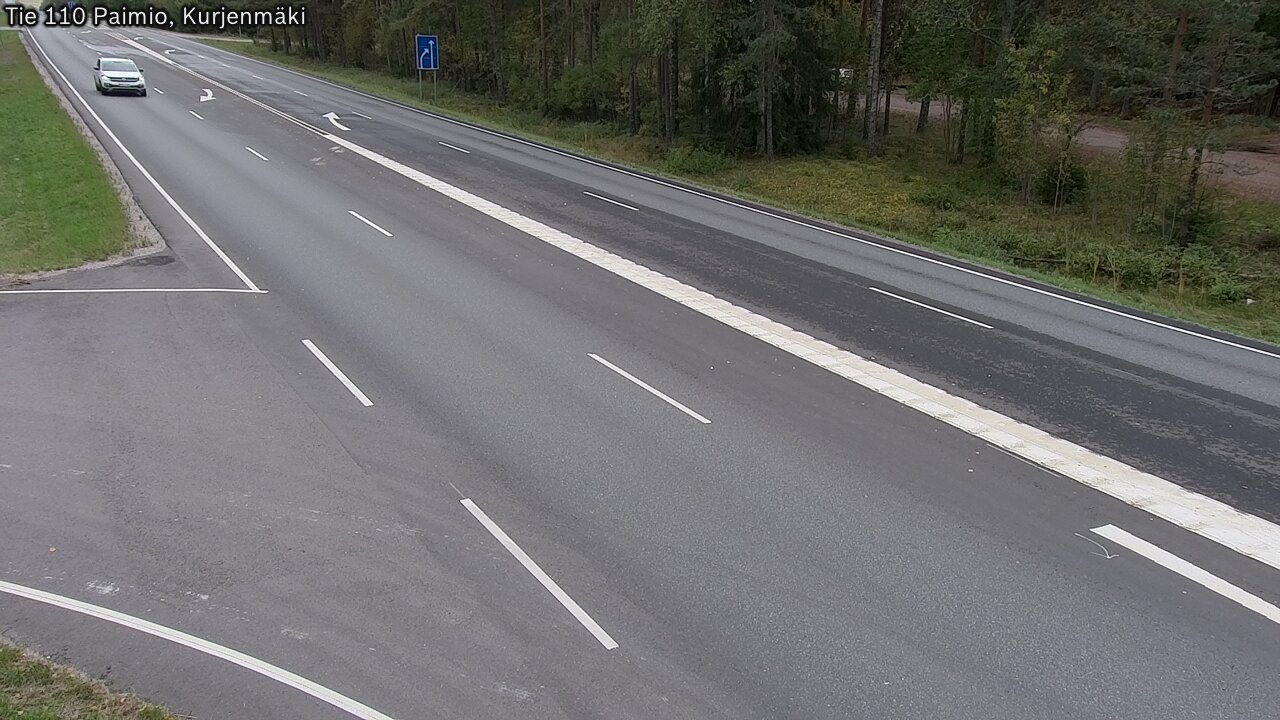 Kelikamerat Kuva Tie 110 Paimio, Kurjenmäki, Paimio, Varsinais-Suomi