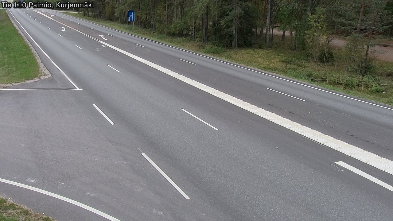 Kelikamerat Kuva Tie 110 Paimio, Kurjenmäki, Paimio, Varsinais-Suomi