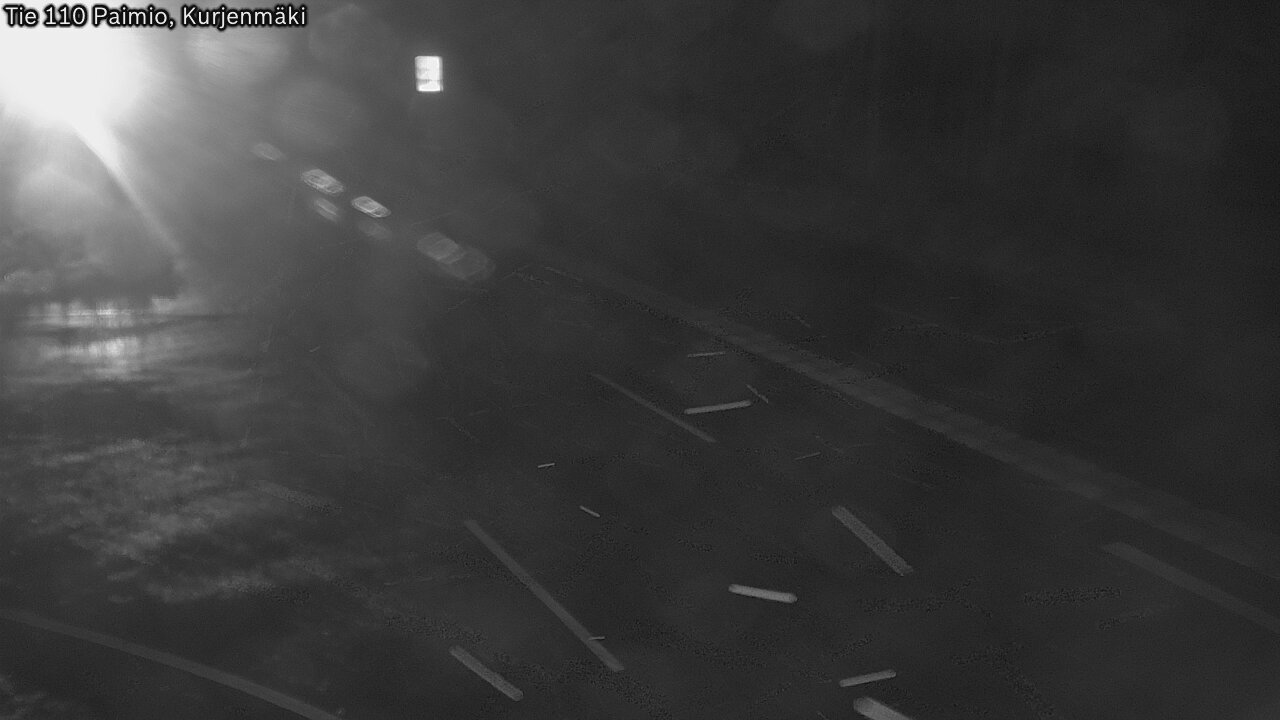 Weather Camera Image Väg 110 Paimio, Kurjenmäki, Paimio, Varsinais-Suomi