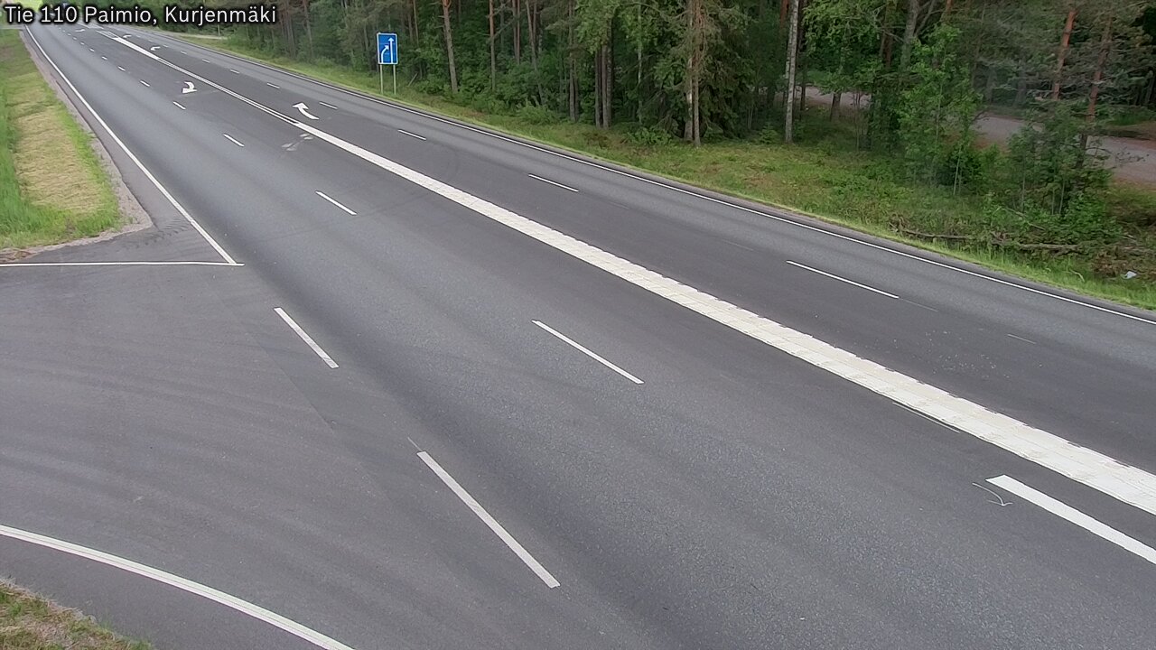 Kelikamerat Kuva Tie 110 Paimio, Kurjenmäki, Paimio, Varsinais-Suomi