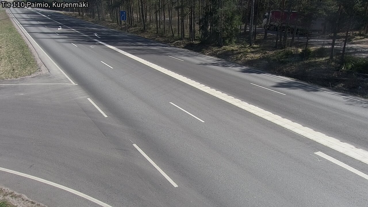 Kelikamerat Kuva Tie 110 Paimio, Kurjenmäki, Paimio, Varsinais-Suomi