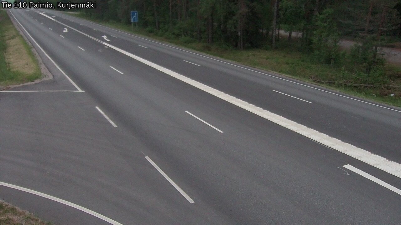 Kelikamerat Kuva Tie 110 Paimio, Kurjenmäki, Paimio, Varsinais-Suomi