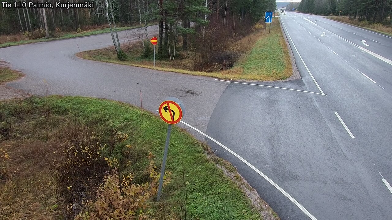 Kelikamerat Kuva Tie 110 Paimio, Kurjenmäki, Paimio, Varsinais-Suomi