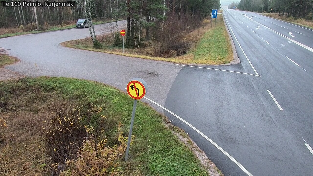 Kelikamerat Kuva Tie 110 Paimio, Kurjenmäki, Paimio, Varsinais-Suomi