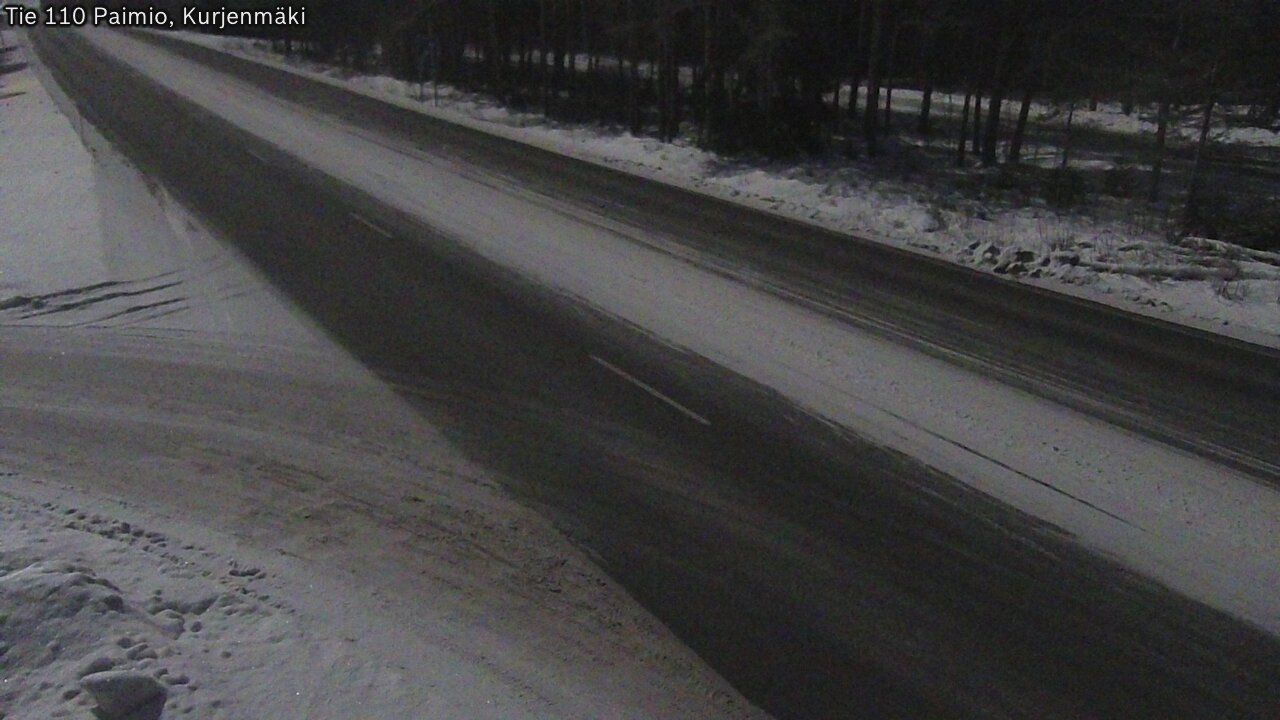 Weather Camera Image Road 110 Paimio, Kurjenmäki, Paimio, Varsinais-Suomi