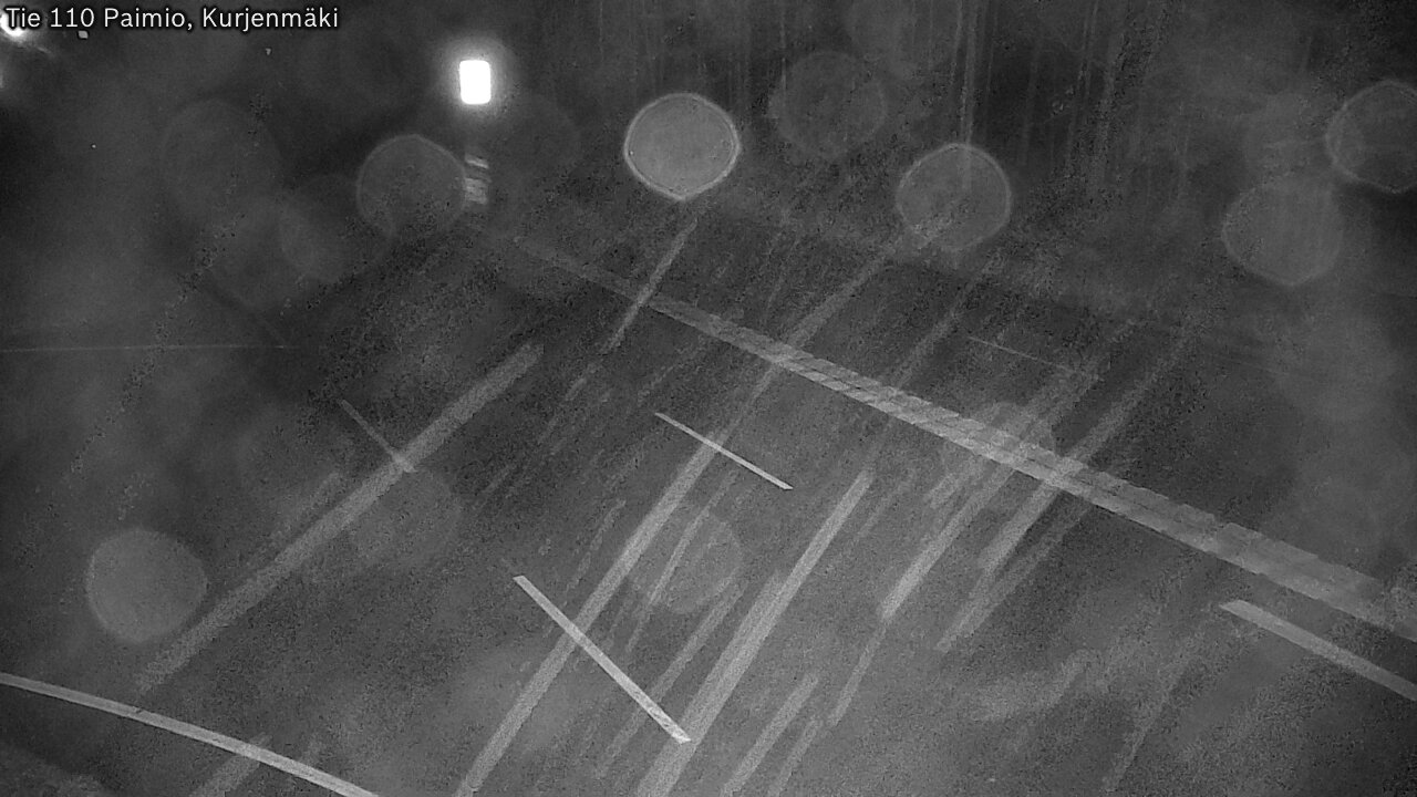 Weather Camera Image Road 110 Paimio, Kurjenmäki, Paimio, Varsinais-Suomi