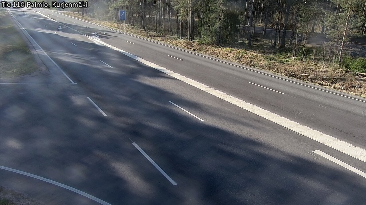 Kelikamerat Kuva Tie 110 Paimio, Kurjenmäki, Paimio, Varsinais-Suomi