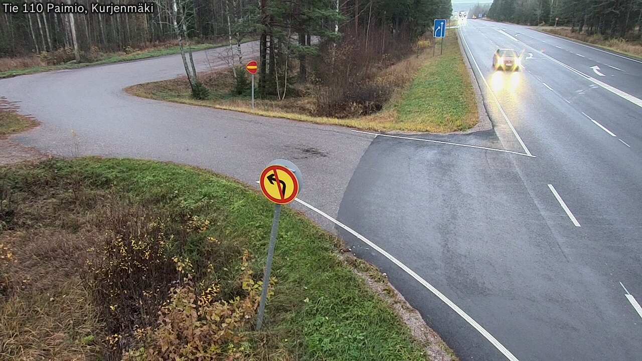 Kelikamerat Kuva Tie 110 Paimio, Kurjenmäki, Paimio, Varsinais-Suomi