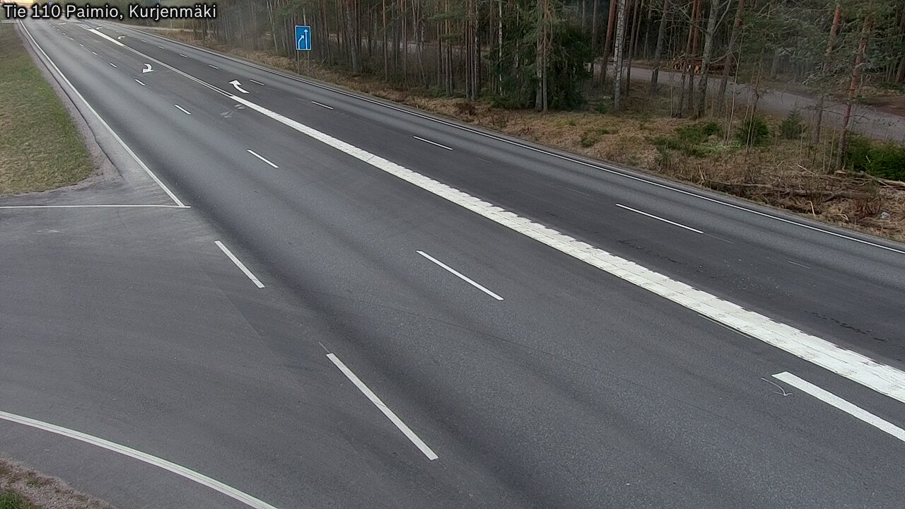 Kelikamerat Kuva Tie 110 Paimio, Kurjenmäki, Paimio, Varsinais-Suomi
