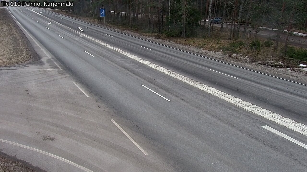 Kelikamerat Kuva Tie 110 Paimio, Kurjenmäki, Paimio, Varsinais-Suomi