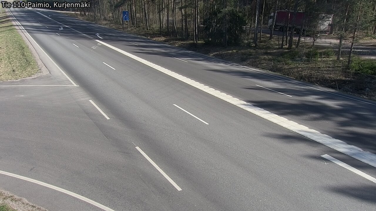 Kelikamerat Kuva Tie 110 Paimio, Kurjenmäki, Paimio, Varsinais-Suomi
