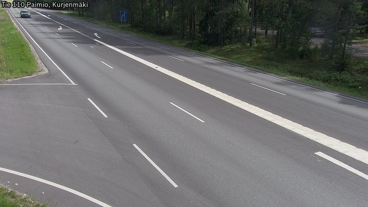 Kelikamerat Kuva Tie 110 Paimio, Kurjenmäki, Paimio, Varsinais-Suomi