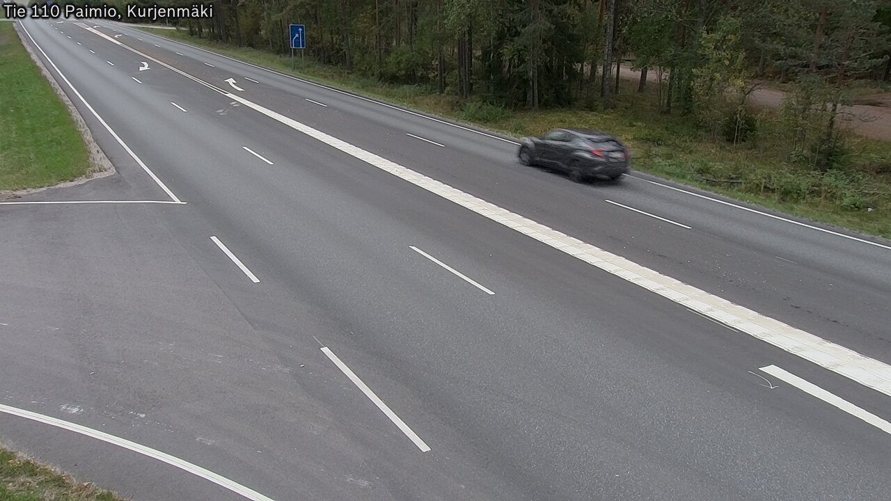 Kelikamerat Kuva Tie 110 Paimio, Kurjenmäki, Paimio, Varsinais-Suomi