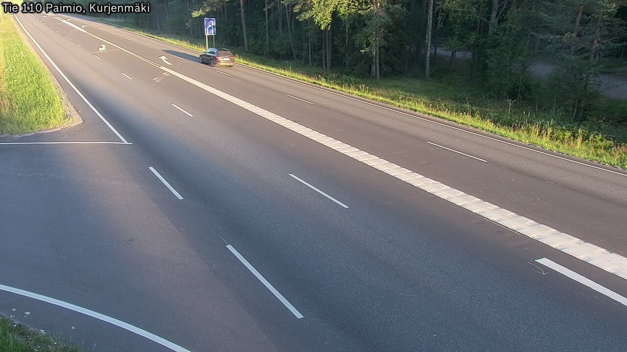 Kelikamerat Kuva Tie 110 Paimio, Kurjenmäki, Paimio, Varsinais-Suomi