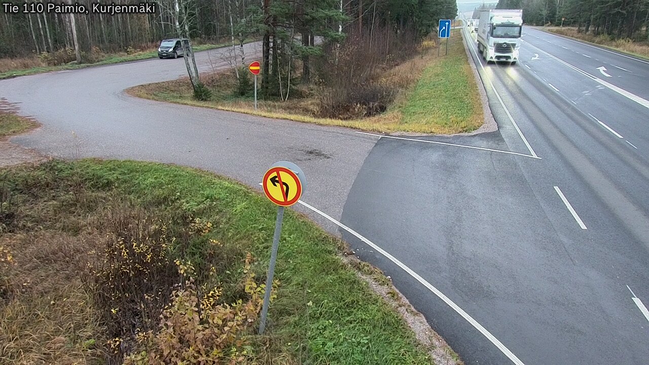 Kelikamerat Kuva Tie 110 Paimio, Kurjenmäki, Paimio, Varsinais-Suomi