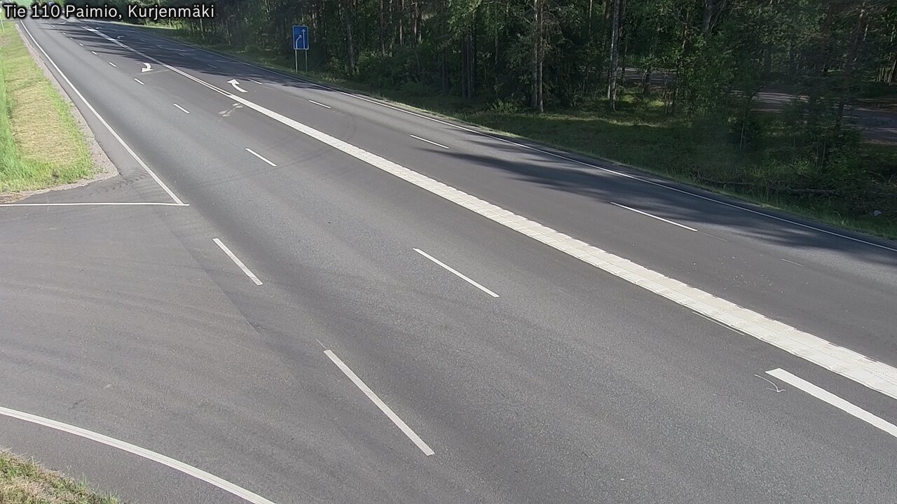 Kelikamerat Kuva Tie 110 Paimio, Kurjenmäki, Paimio, Varsinais-Suomi