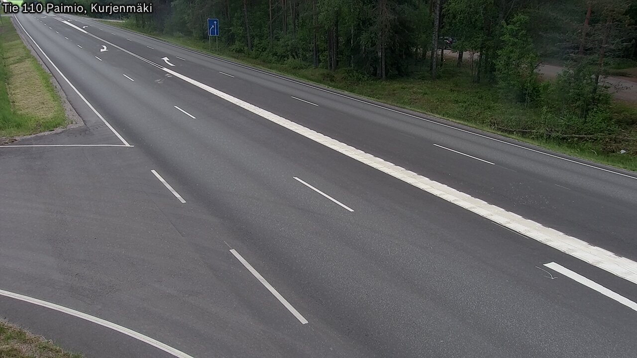 Kelikamerat Kuva Tie 110 Paimio, Kurjenmäki, Paimio, Varsinais-Suomi