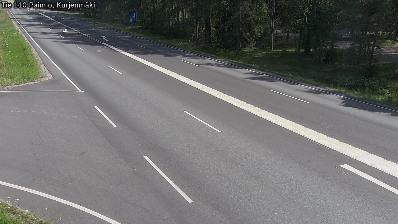 Kelikamerat Kuva Tie 110 Paimio, Kurjenmäki, Paimio, Varsinais-Suomi