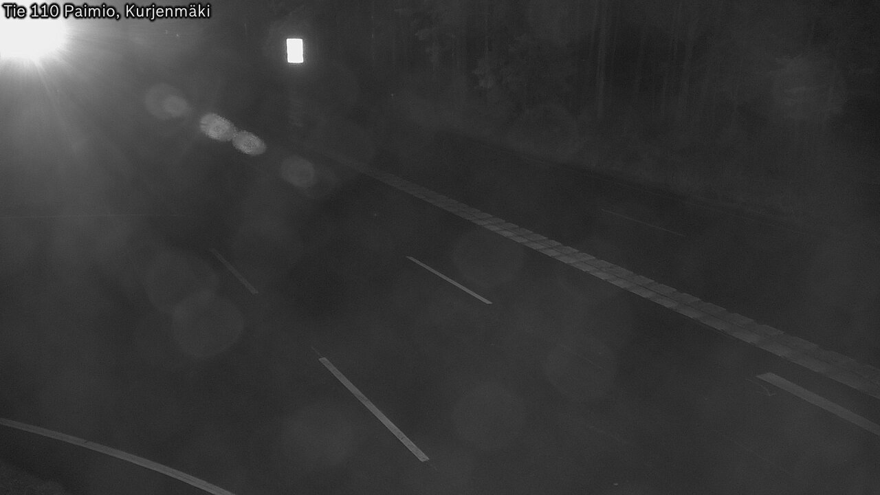 Weather Camera Image Road 110 Paimio, Kurjenmäki, Paimio, Varsinais-Suomi