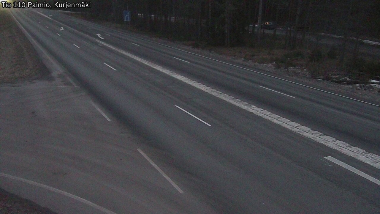 Kelikamerat Kuva Tie 110 Paimio, Kurjenmäki, Paimio, Varsinais-Suomi