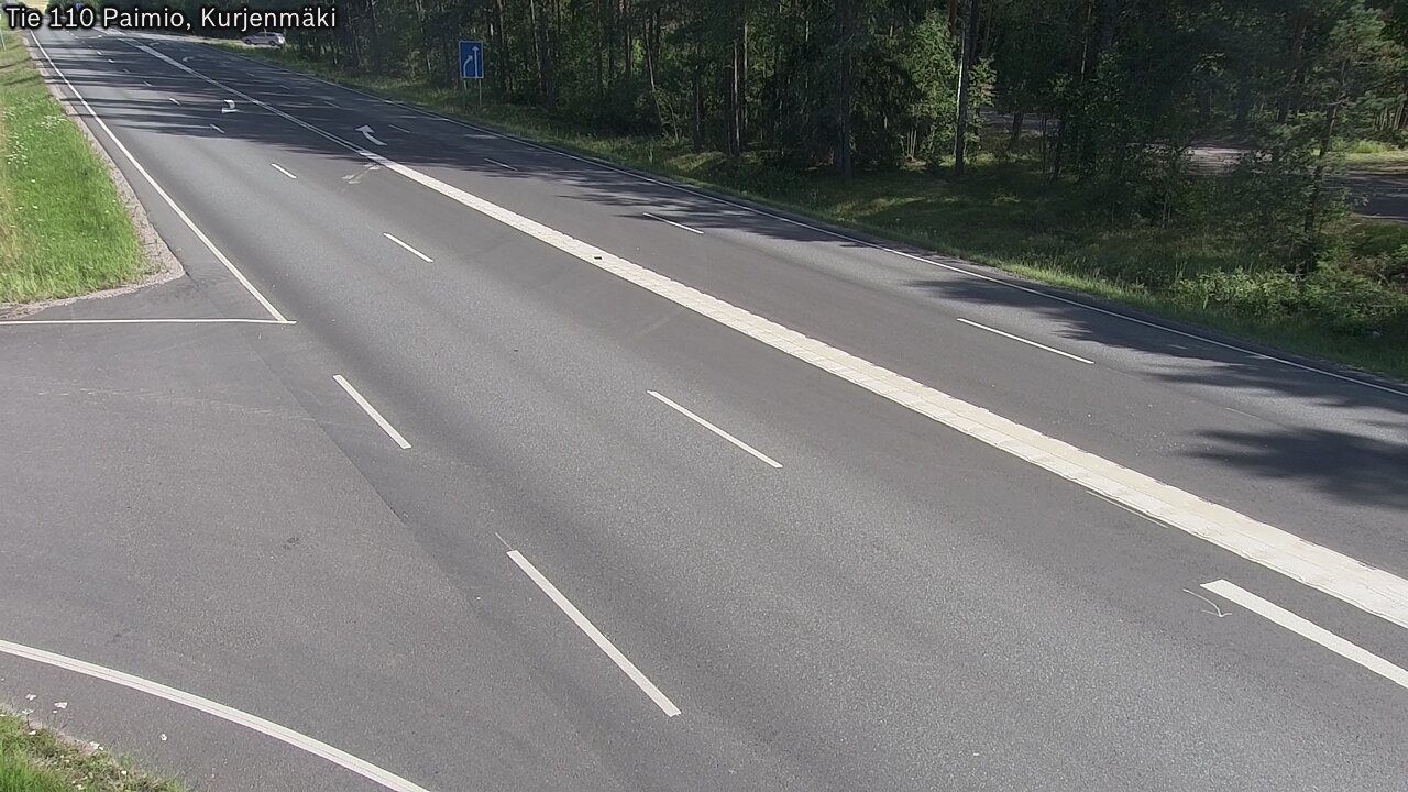 Kelikamerat Kuva Tie 110 Paimio, Kurjenmäki, Paimio, Varsinais-Suomi